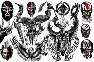 God of war tattoo idea