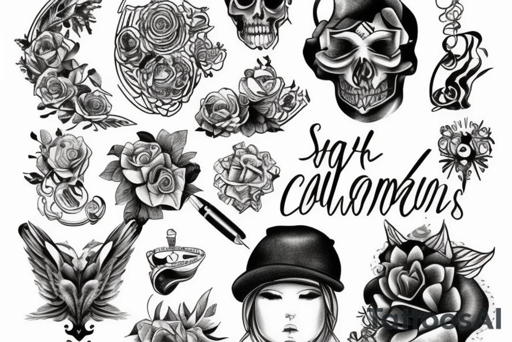 through tattoo idea