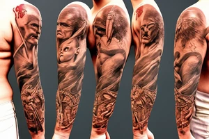 God of war tattoo idea