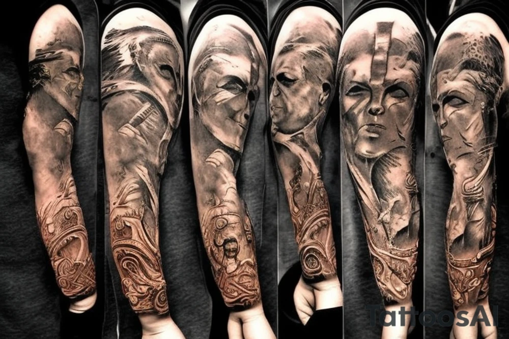 God of war tattoo idea