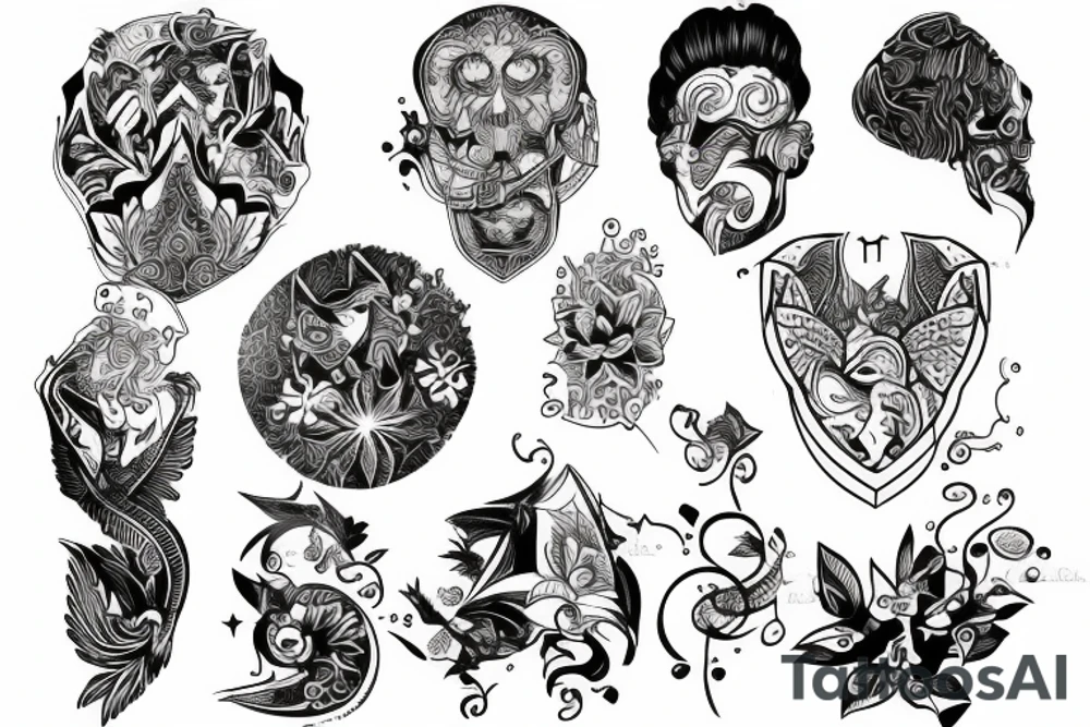 питон tattoo idea