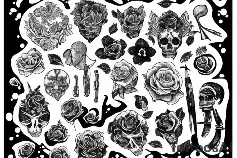 Берсерк tattoo idea