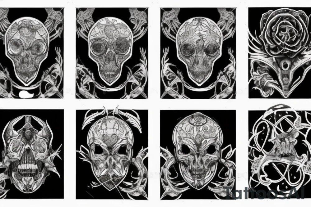 Аура демона tattoo idea