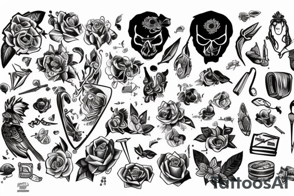 Аниме Берсерк tattoo idea