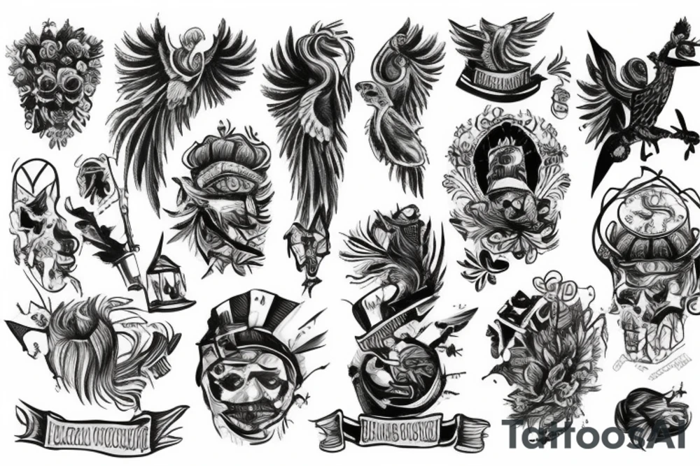 War ukraine tattoo idea