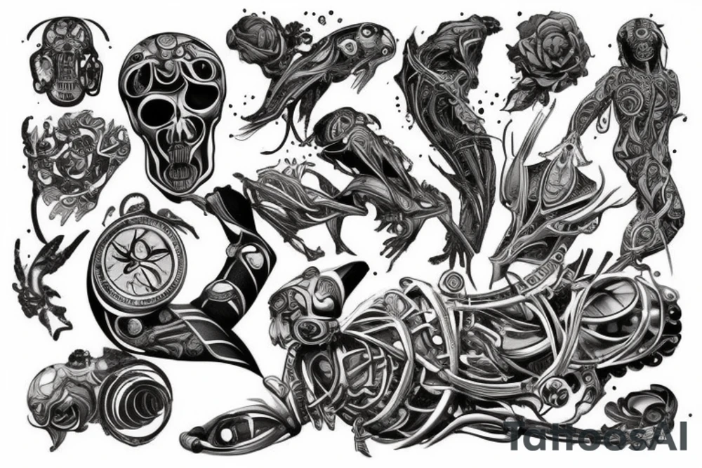 Аура демона tattoo idea
