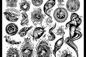 aquarius tattoo idea