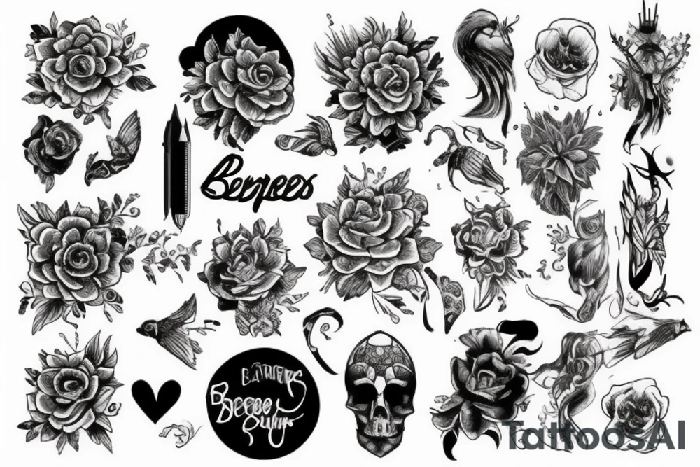 Аниме Берсерк tattoo idea