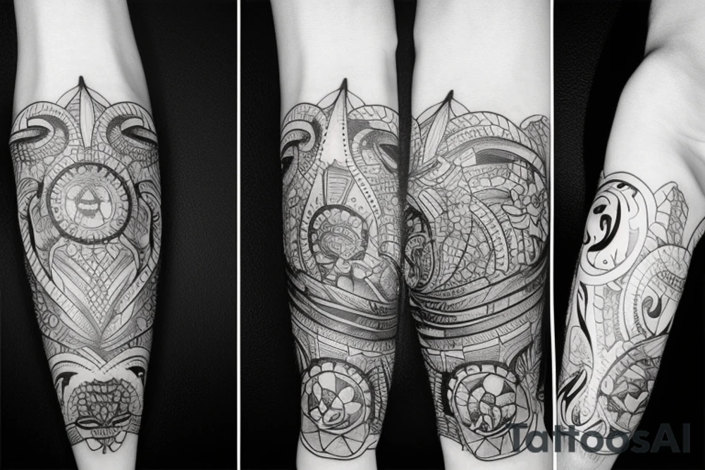 Хель богиня смерти портрет tattoo idea