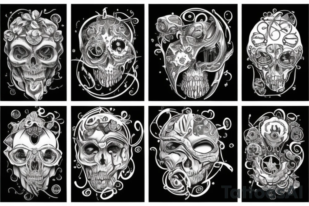 Тьма поглощает tattoo idea