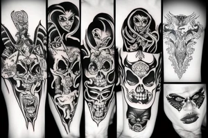 Satana tattoo idea