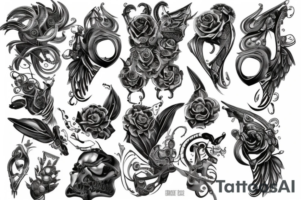 Тьма поглощает tattoo idea