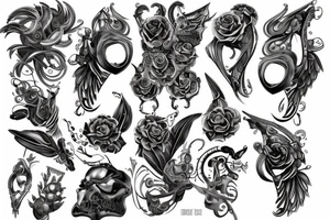 Тьма поглощает tattoo idea