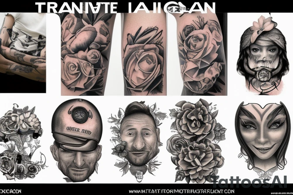 Train tattoo idea