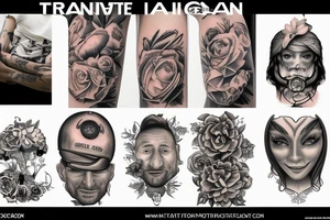 Train tattoo idea