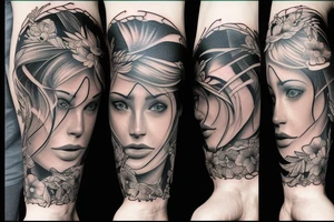Train tattoo idea