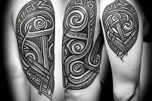 Eastern Slavs runes tattoo idea