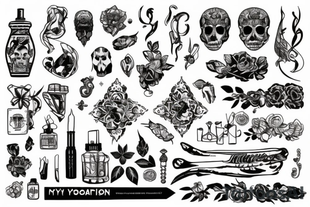 Медуза Гаргона tattoo idea