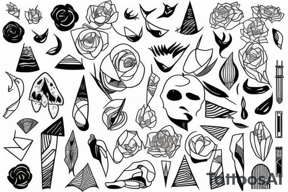 lines tattoo idea