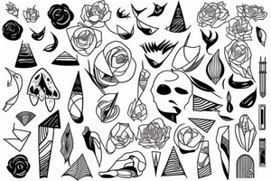 lines tattoo idea