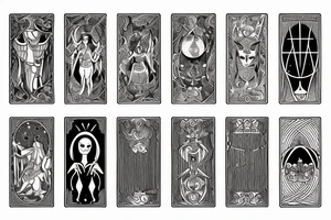 Tarot tattoo idea