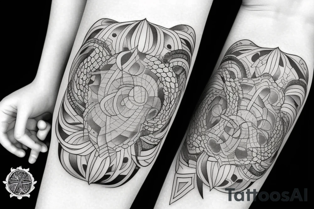 Gomel town tattoo idea