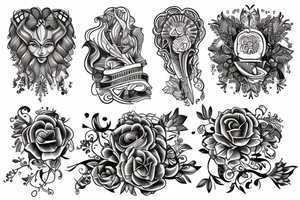 Gomel town tattoo idea