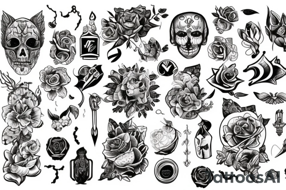 Медуза Гаргона tattoo idea