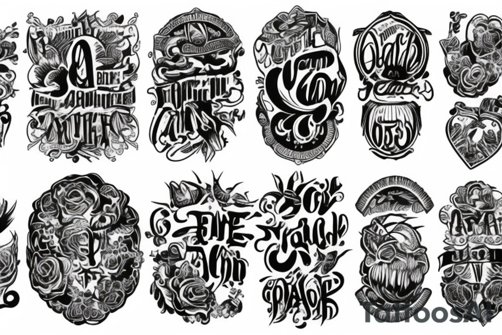 tattoo sleeve in the style of old school tattoo idea