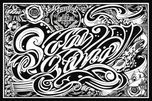 tattoo sleeve in the style of old school tattoo idea