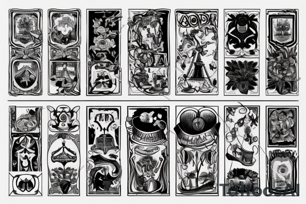 Знак зодиака близнецы tattoo idea