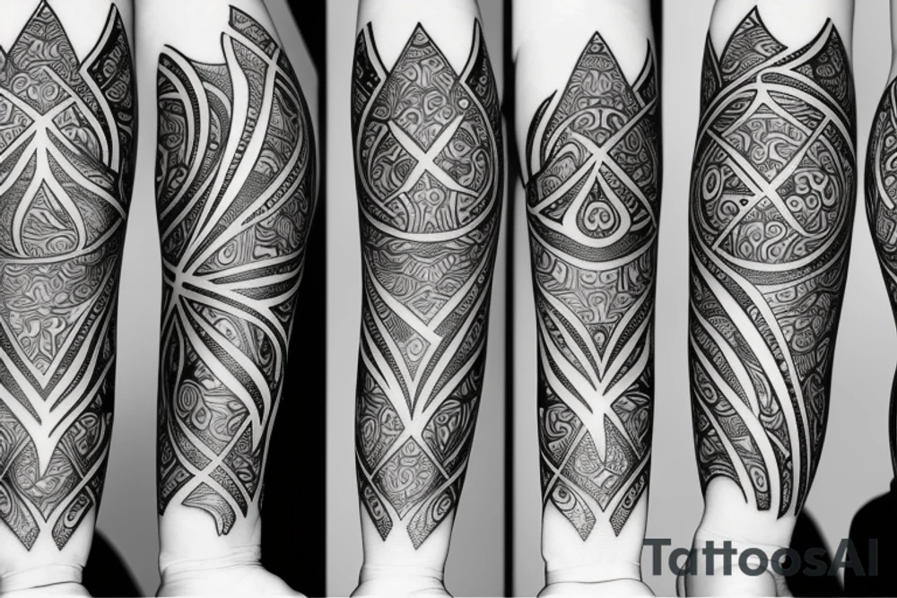 Fractal tattoo idea