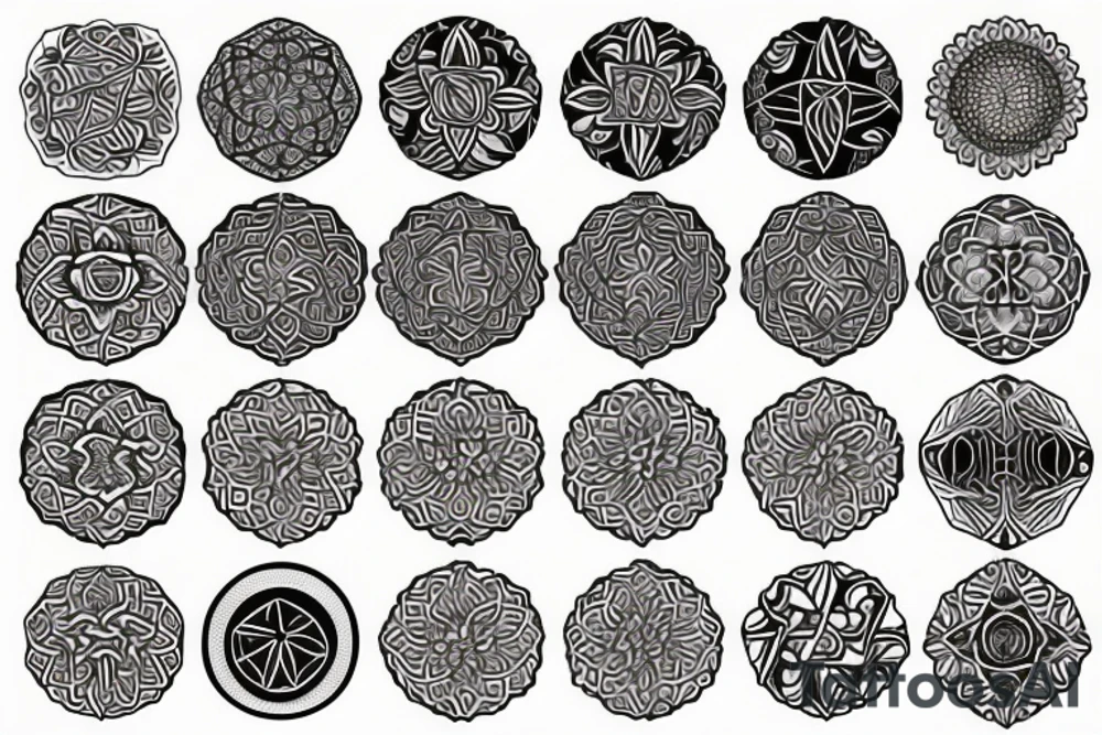 Fractal tattoo idea