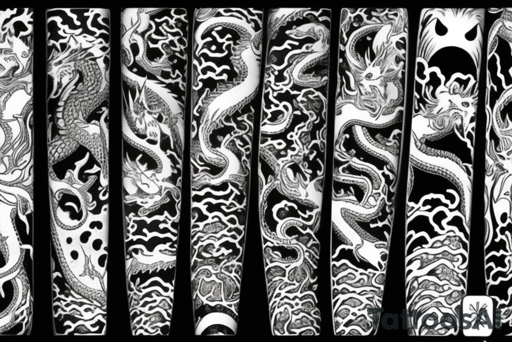 Dragon tattoo idea