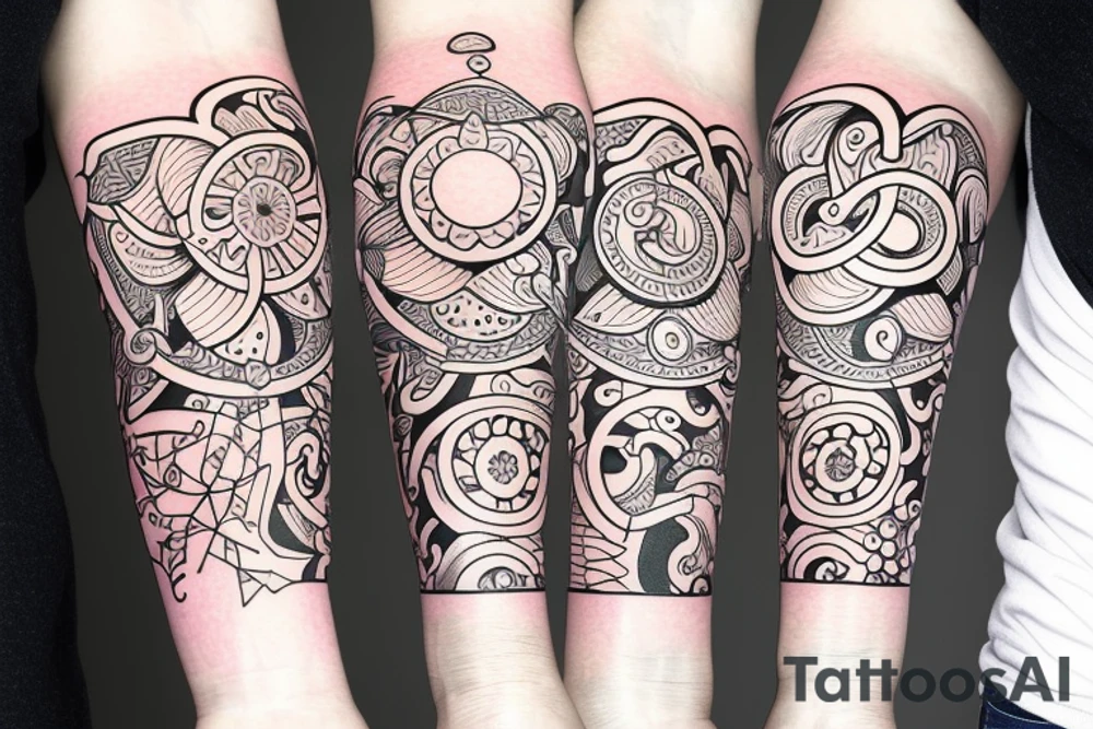 aquarius tattoo idea
