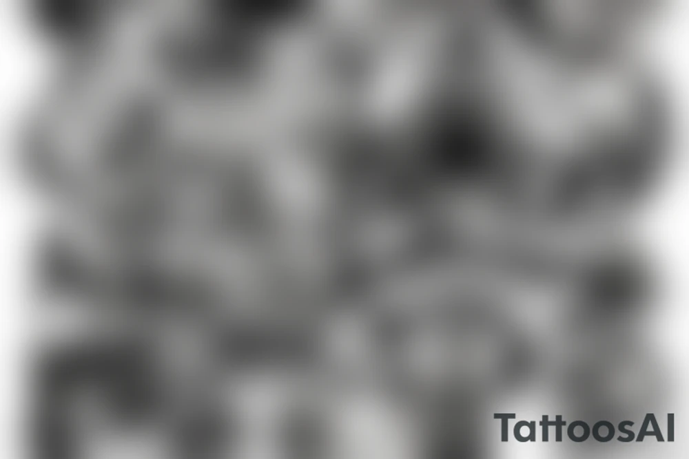 The end of humanity tattoo idea