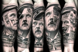 The end of humanity tattoo idea
