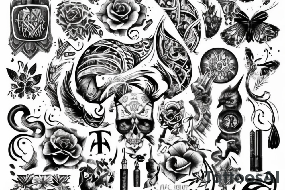 Что то молодежное tattoo idea