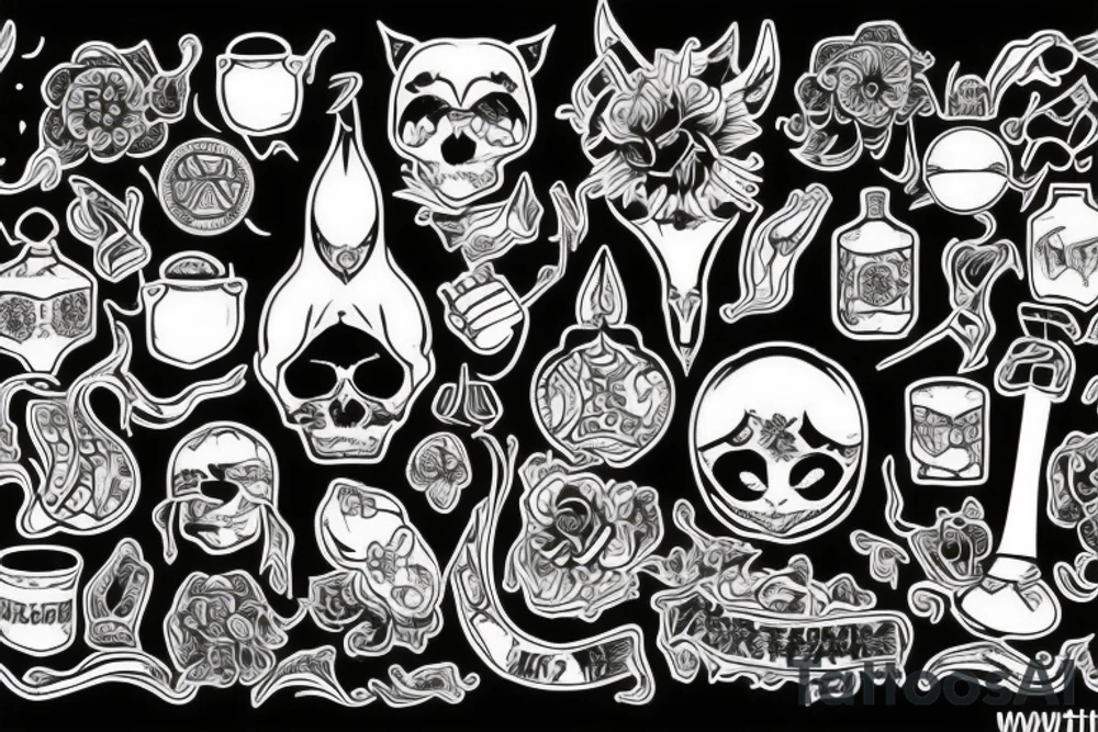 Самурай с катаной на фоне фудзи tattoo idea