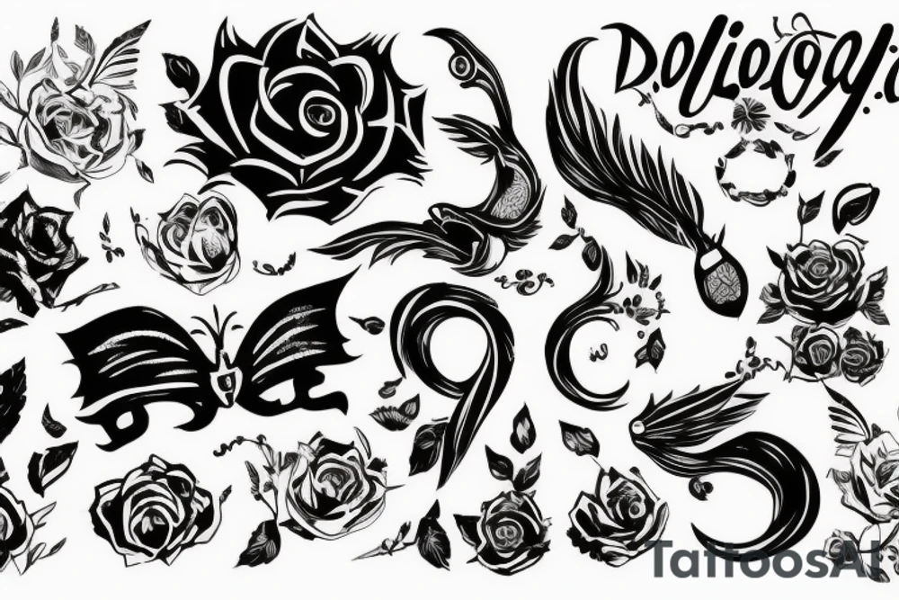 Любовь к своей девушке tattoo idea