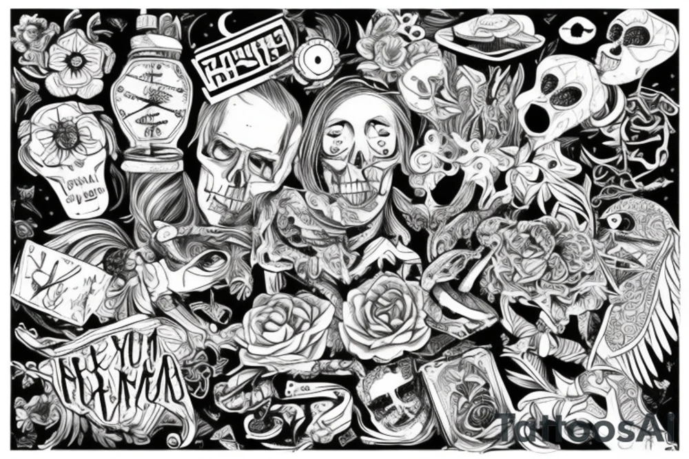 Ктулху tattoo idea