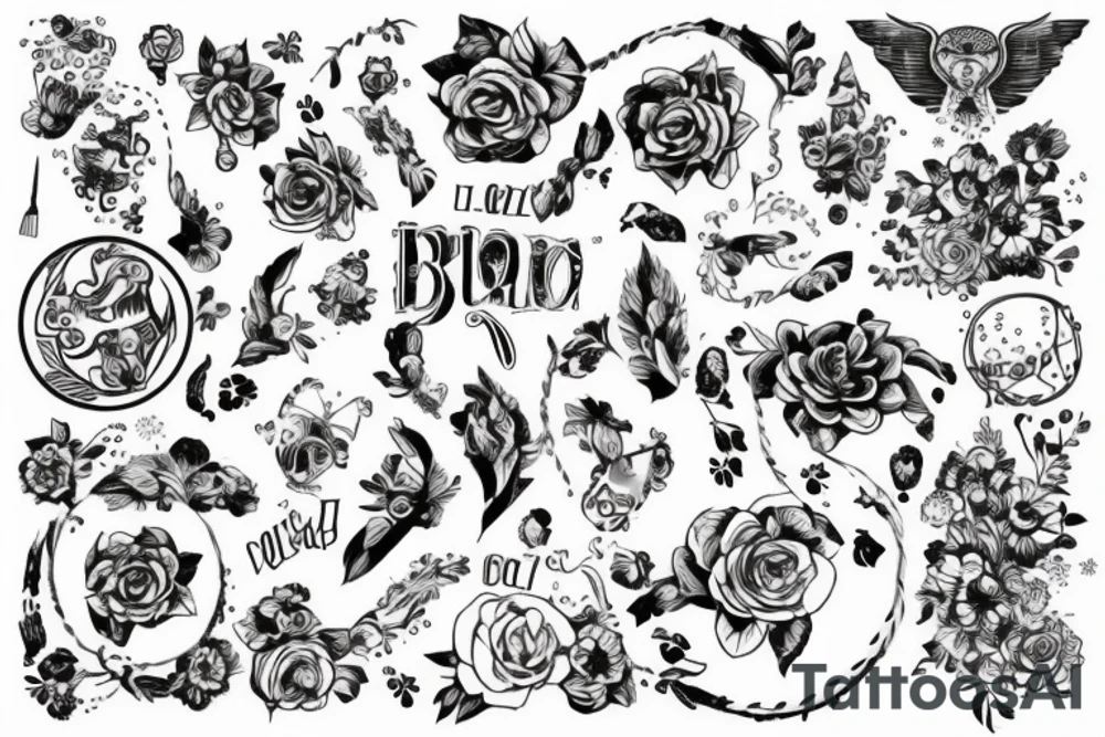 Любовь к своей девушке tattoo idea
