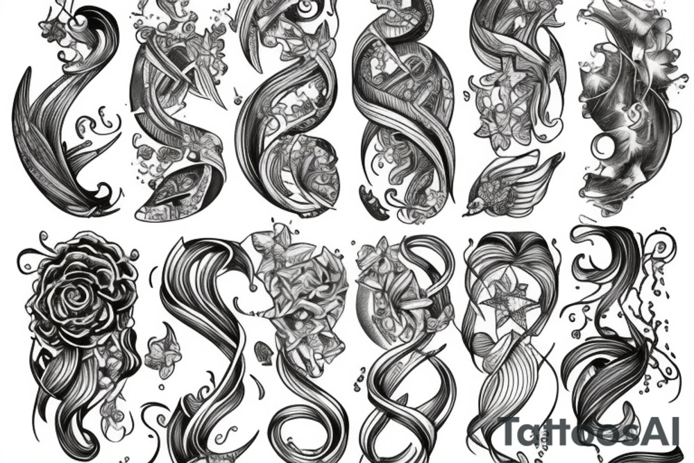 aquarius tattoo idea