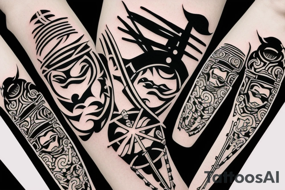 Samurai tattoo idea