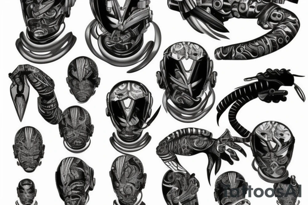 Cobra cyborg tattoo idea