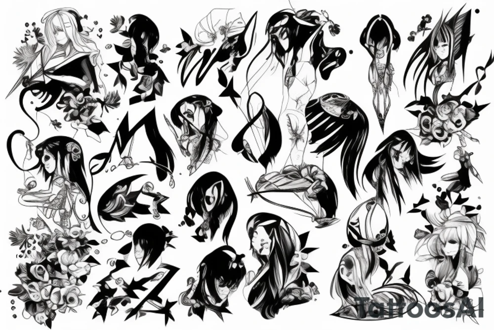 Zero two tattoo idea