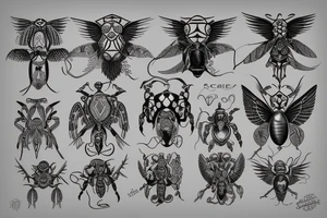 scarab tattoo idea