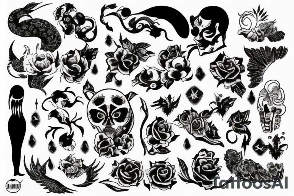Гора и меч tattoo idea