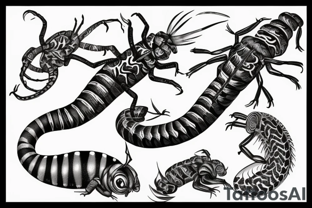 Scolopendra tattoo idea