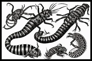 Scolopendra tattoo idea